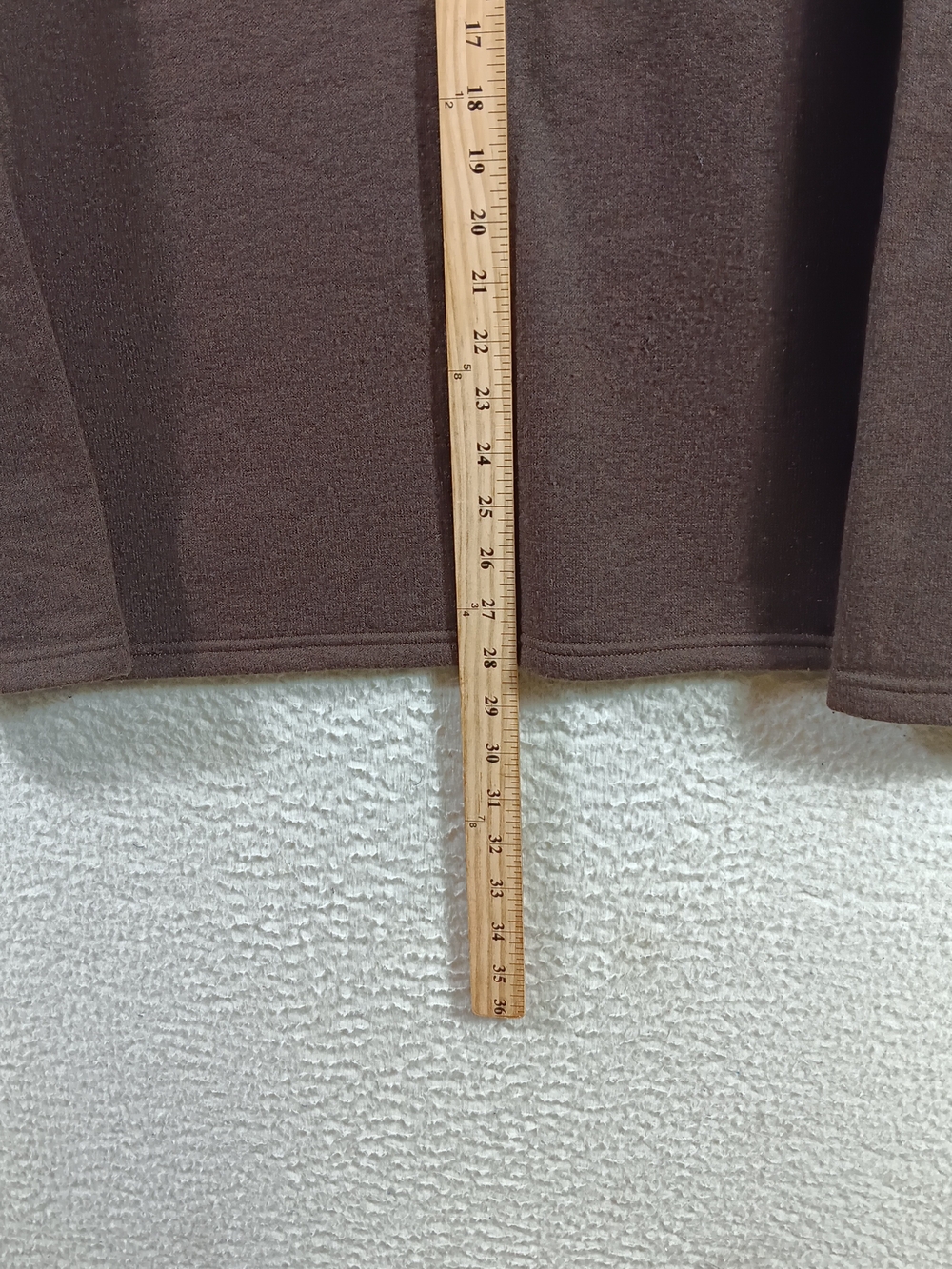 Prana Pullover Mens Large Brown Brookland 1/4 Zip Wool Blend Outdoor Gorpcore - Picture 7 of 10